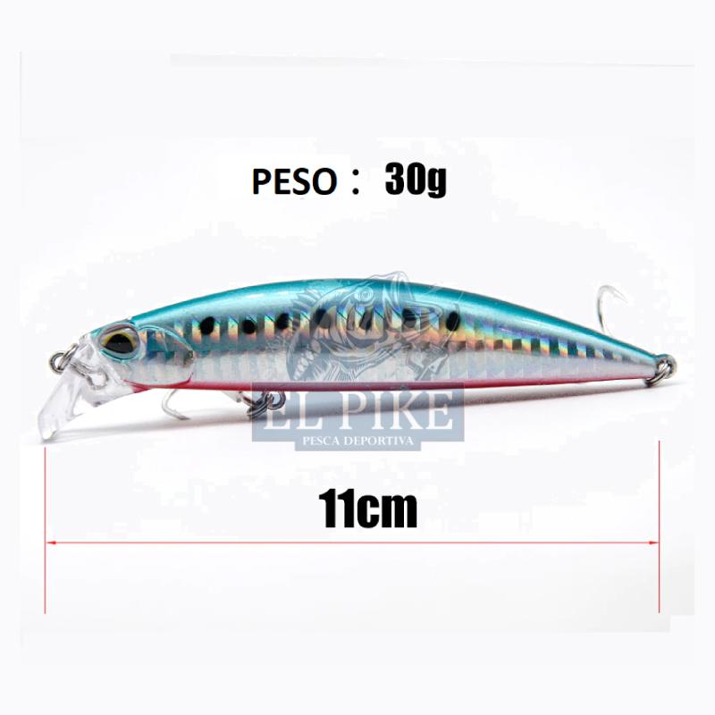 Señuelo Minnow Sinking C1 30 Gr
