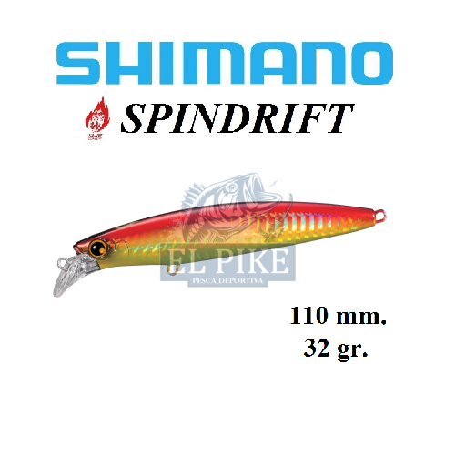 Señuelo Shimano Spindrift 110HS  36T 32gr.