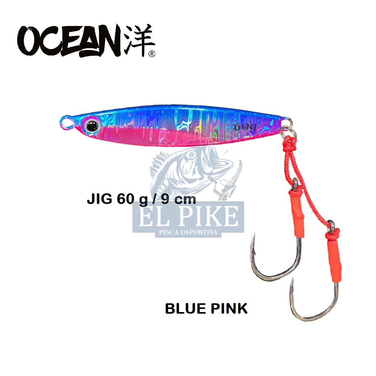 Jig Ocean Jizoku Cast 60 g / Blue Pink Sardine