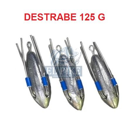 12 Plomos para Surfcasting modelo bala de 125 g.