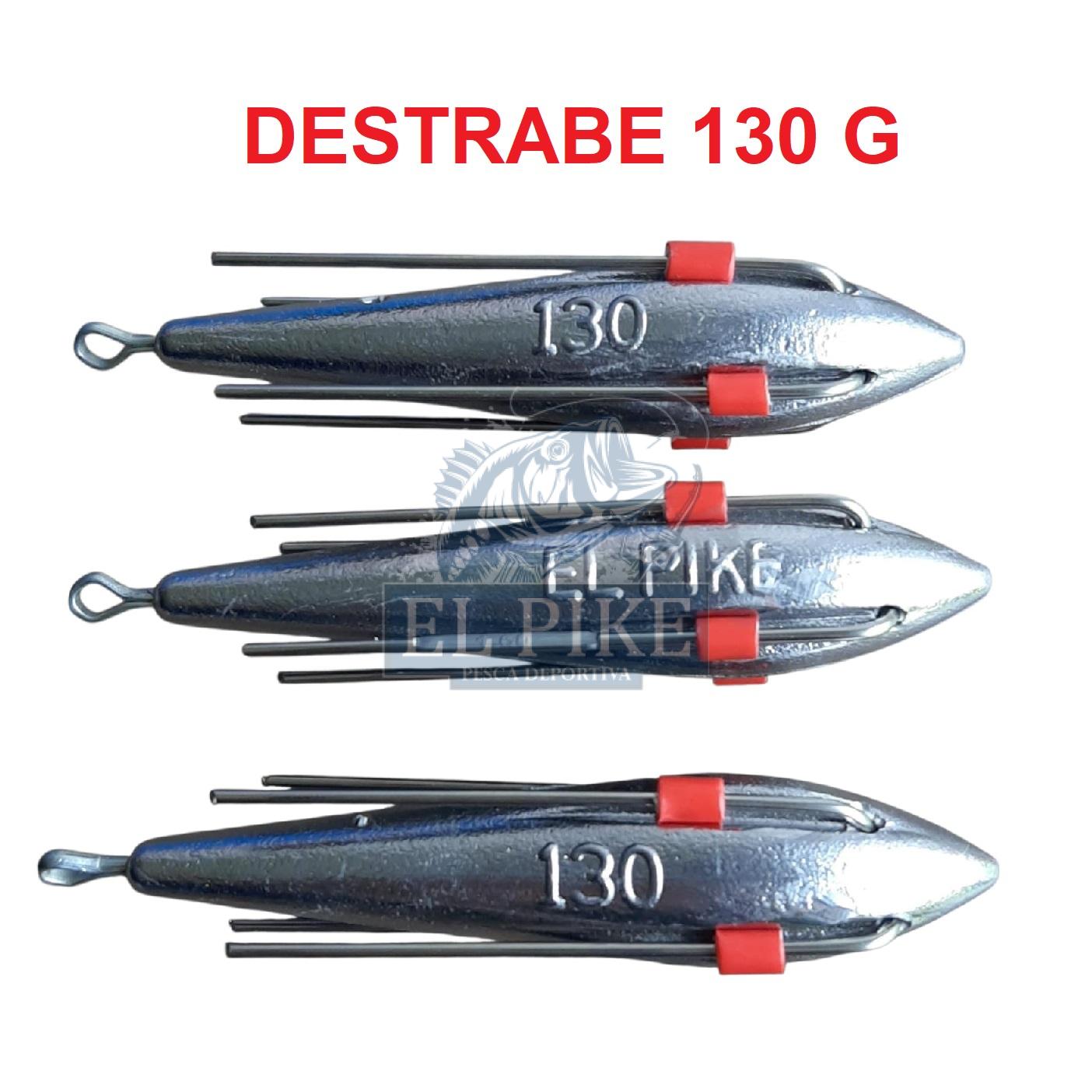 12 Plomos para Surfcasting modelo bala de 130 g.