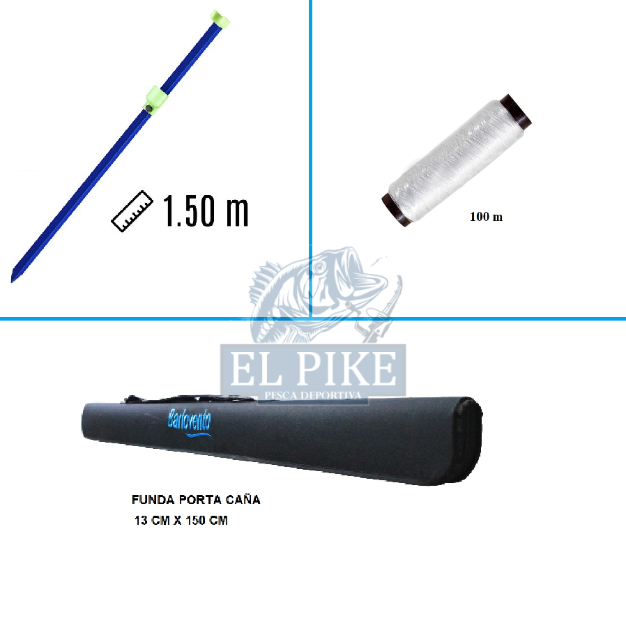 PICA 1.50 M, ESTUCHE DE 1.50 M, HILO ELASTICORD