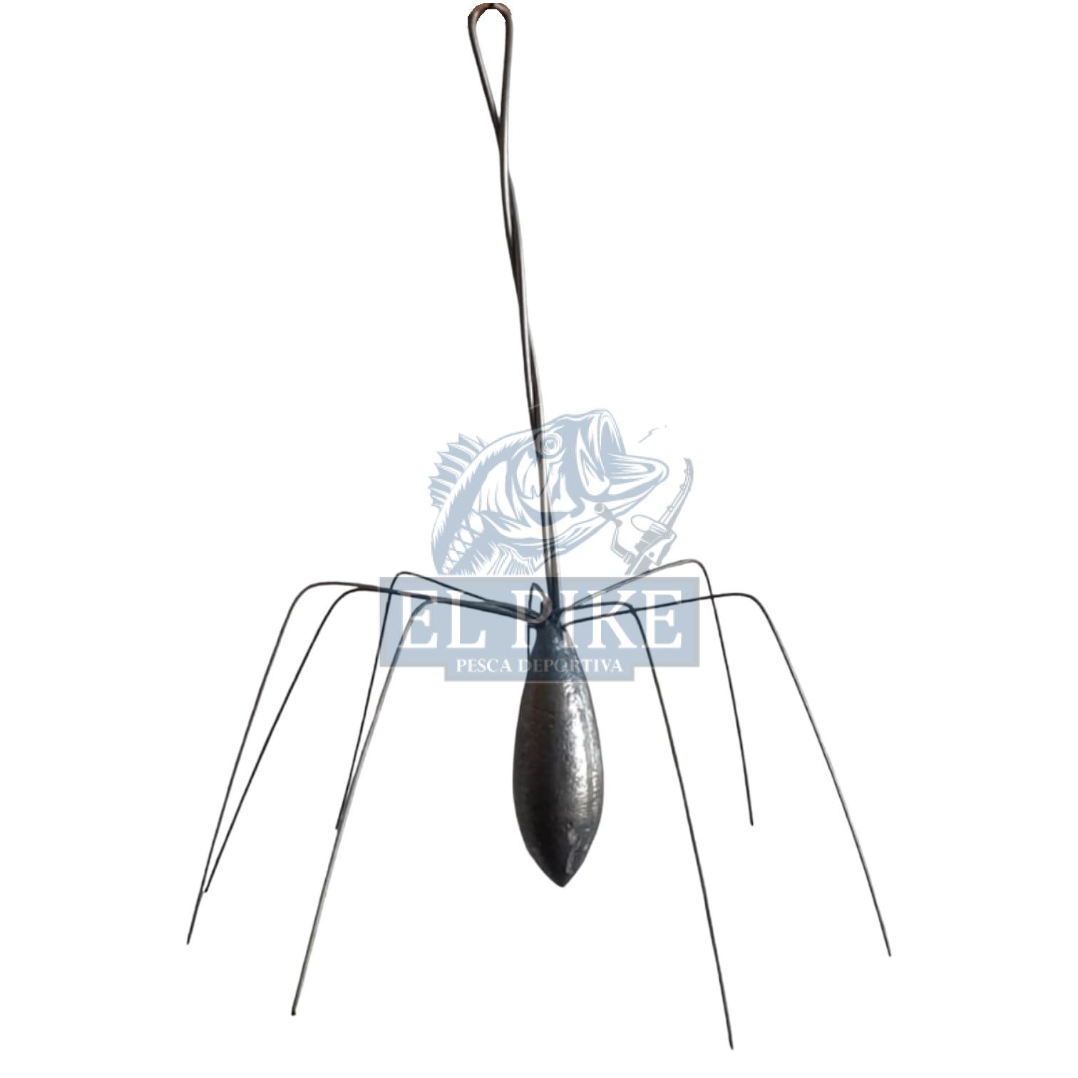 12 Plomos modelo araña antitraba.